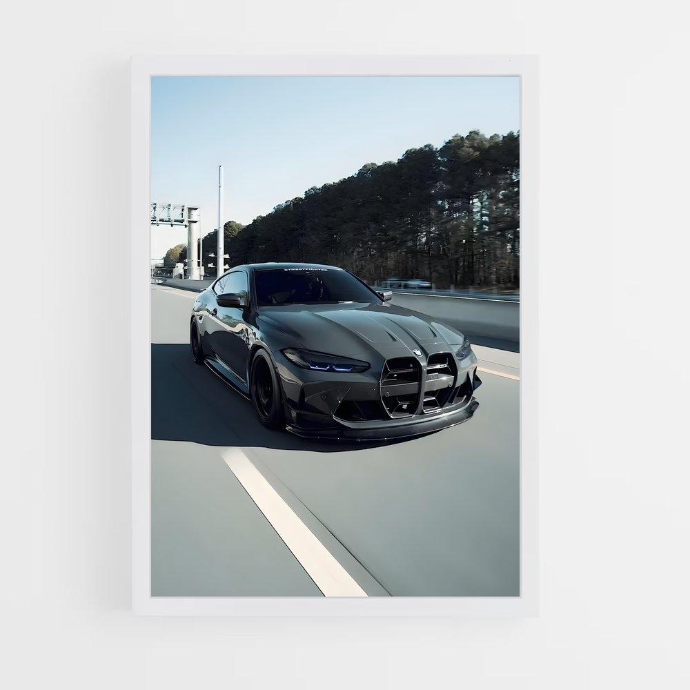 Poster competition de puissance – affiche BMW (vue 3)